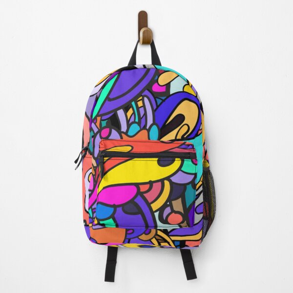 Item preview, ZHC Copic Marker Space vibrant trippy doodles art designed and sold by JoyReynol.
