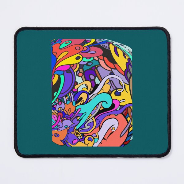 Item preview, ZHC Copic Marker Space vibrant trippy doodles art   designed and sold by JoyReynol.