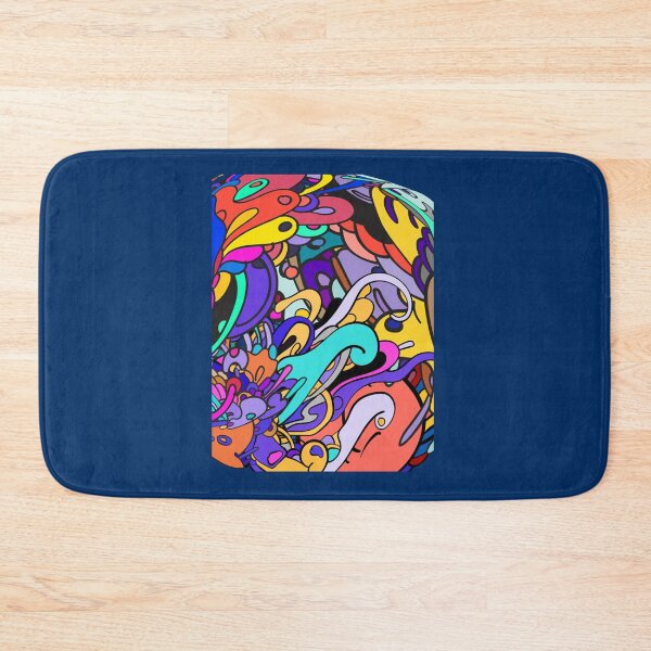 Item preview, ZHC Copic Marker Space vibrant trippy doodles art   designed and sold by JoyReynol.