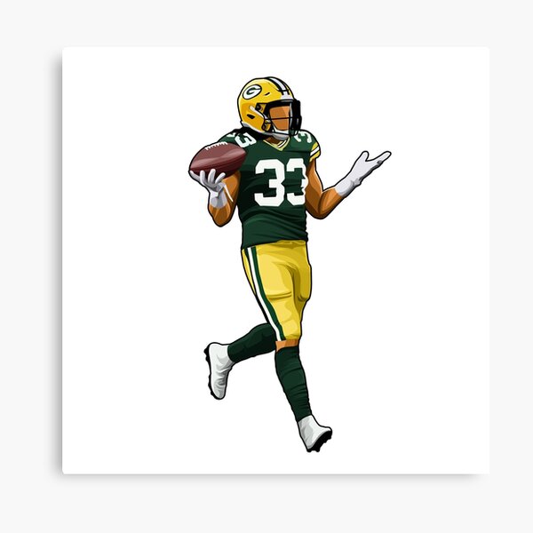 Packers #33 Aaron Jones Sport Frame