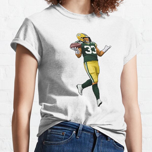 Aaron Rodgers With The Aaron Jones Shirt - Teechipus