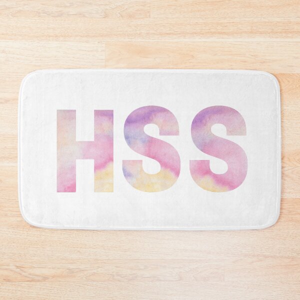 Item preview, HSS - High Sensation Seeking - Pink Watercolor Letters designed and sold by HSPgiftshop.