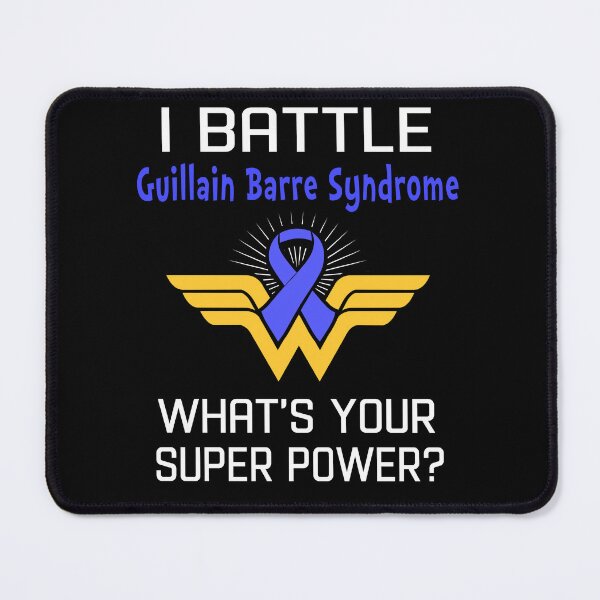 Item preview, I Battle Guillain Barre Syndrome What's Your Super Power Support Guillain Barre Syndrome Warrior Gifts  designed and sold by Sabfit.