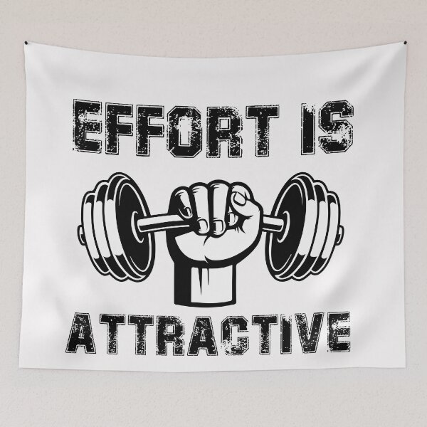 Item preview, Effort Is Attractive designed and sold by CreacionsMeraki.