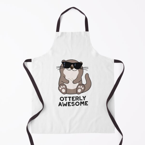 Item preview, Otterly Awesome Funny Otter Puns designed and sold by punnybone.