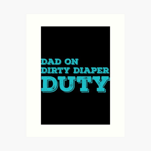 dirty diaper art