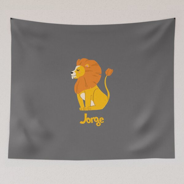 Item preview, Jorge Lion Baby Boy Wild Animal Name  designed and sold by GustaSchutte.