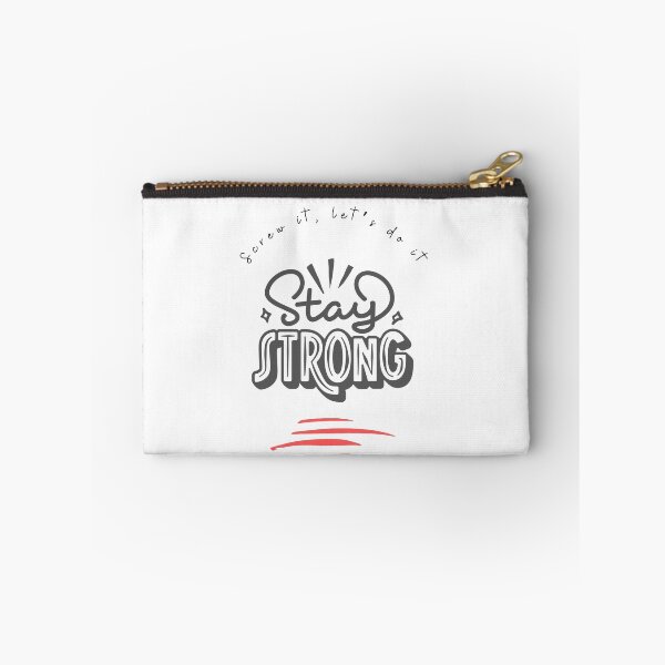 Item preview, Motivational quotes | Stay strong, screw it , let's do it  designed and sold by adee1122.