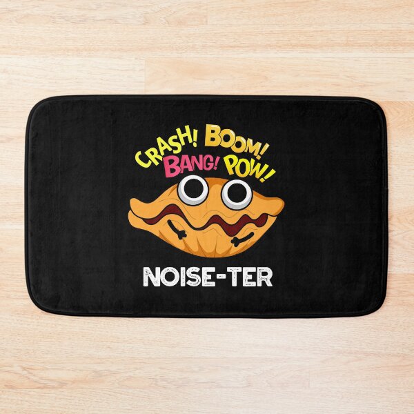 Item preview, Noise-ter Noisy Funny Oyster Puns (Dark BG) designed and sold by punnybone.