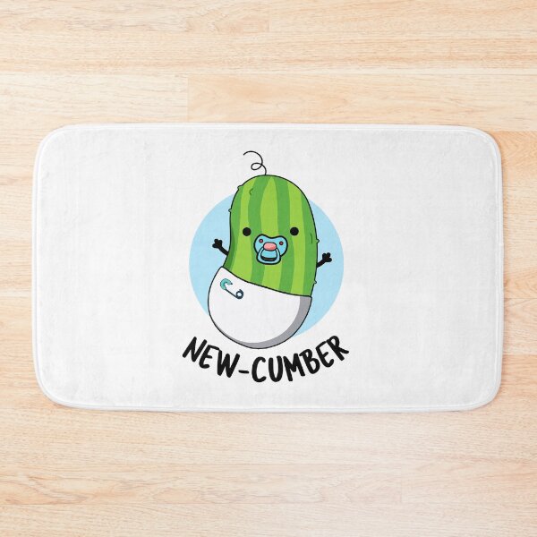 Item preview, New-cumber Funny Cucumber Puns  designed and sold by punnybone.
