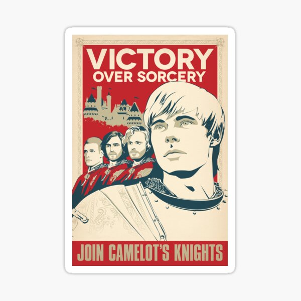 Join Camelot's Knights Sticker