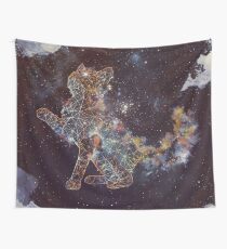 Himmlische Katze Wandbehang