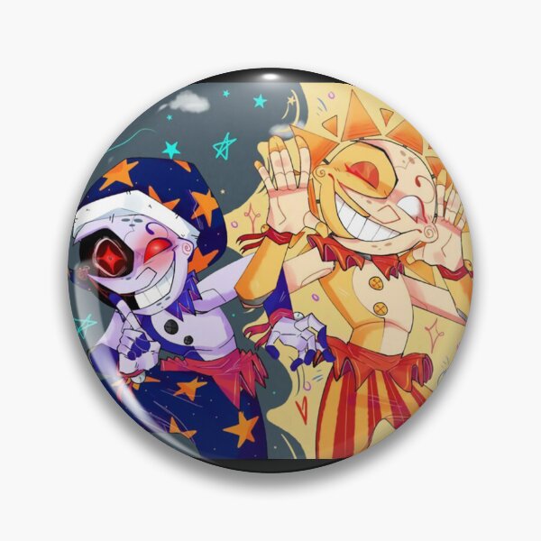Item preview, Sun and Moon FNAF Security Breach designed and sold by bolincrti.