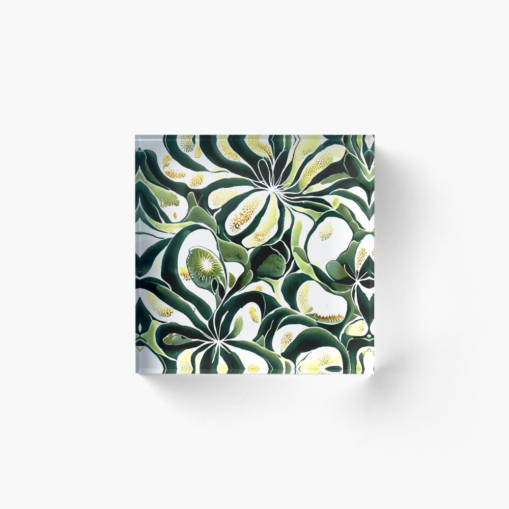 Aperçu de l'œuvre Bloc acrylique créée et vendue par PinterPattern.