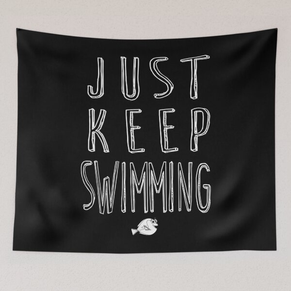 Item preview, Keep Swimming Graphic  designed and sold by RemyGav17.