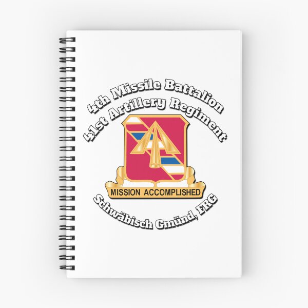 Item preview, 4th Missile Battalion 41st Artillery Regiment - Pershing   designed and sold by HandmadeRee.
