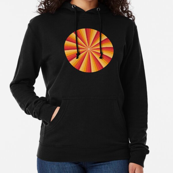 Hot Op Art Lightweight Hoodie