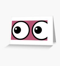 Eyes LU Greeting Card