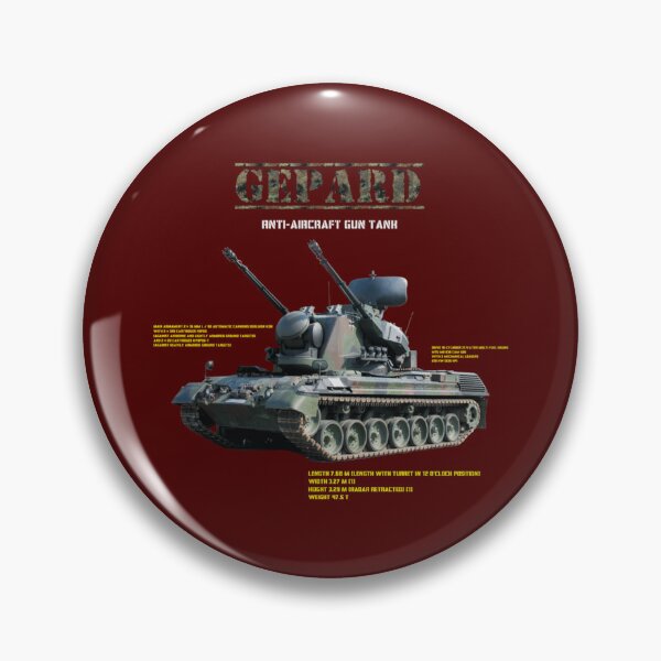 Item preview, Anti-aircraft gun tank FlakPz Gepard   designed and sold by HandmadeRee.