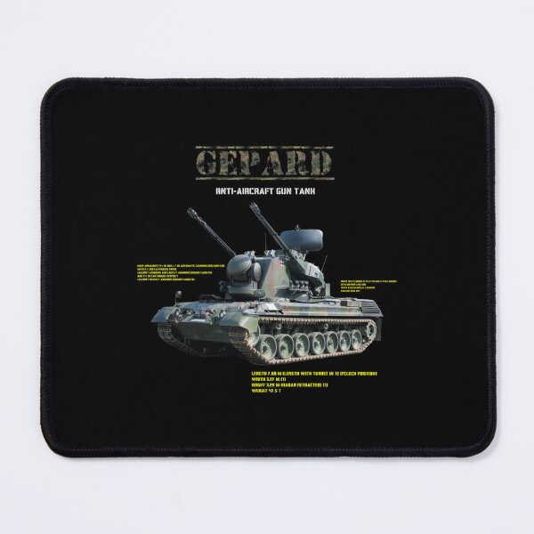 Item preview, Anti-aircraft gun tank FlakPz Gepard designed and sold by HandmadeRee.