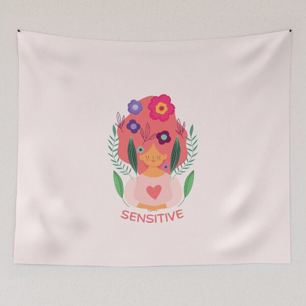 Item preview, Sensitive Girl designed and sold by HSPgiftshop.