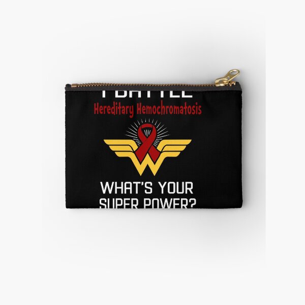 Item preview, I Battle Hereditary Hemochromatosis What's Your Super Power Support Hereditary Hemochromatosis Warrior Gifts  designed and sold by Sabfit.