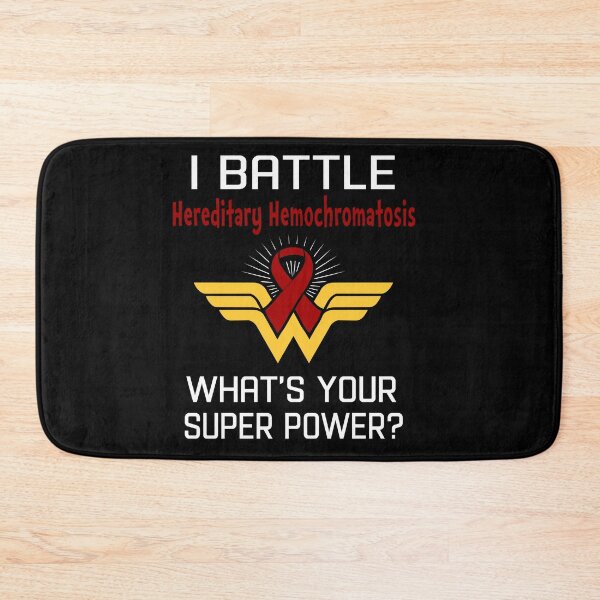 Item preview, I Battle Hereditary Hemochromatosis What's Your Super Power Support Hereditary Hemochromatosis Warrior Gifts  designed and sold by Sabfit.