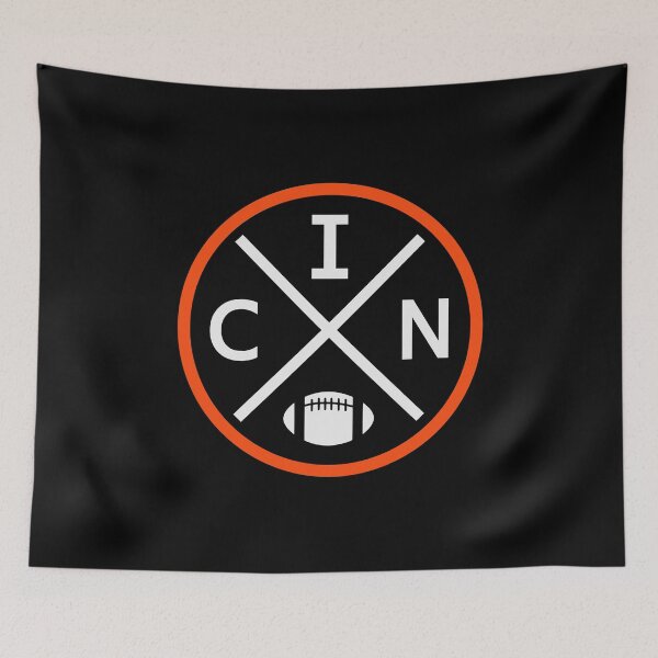 Item preview, Retro Cincinnati Football Emblem Vintage CIN designed and sold by pixeljamz.