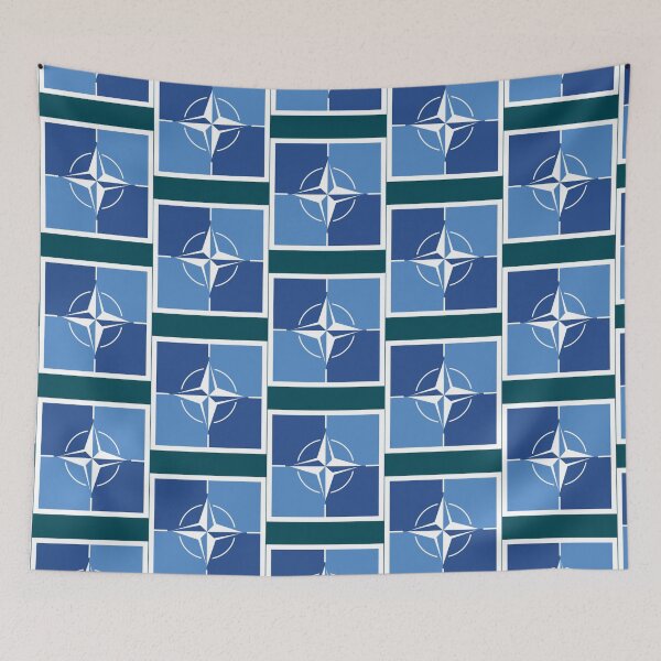 Item preview, BEST SELLING - NATO OTAN Flag     designed and sold by HandmadeRee.