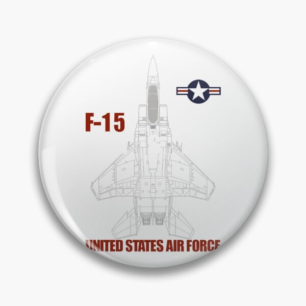 Item preview, F-15 Eagle United States Air Force Silhoutte Top View   designed and sold by HandmadeRee.