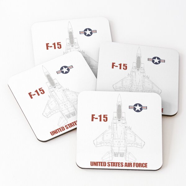 Item preview, F-15 Eagle United States Air Force Silhoutte Top View   designed and sold by HandmadeRee.