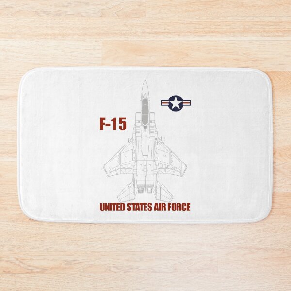 Item preview, F-15 Eagle United States Air Force Silhoutte Top View   designed and sold by HandmadeRee.