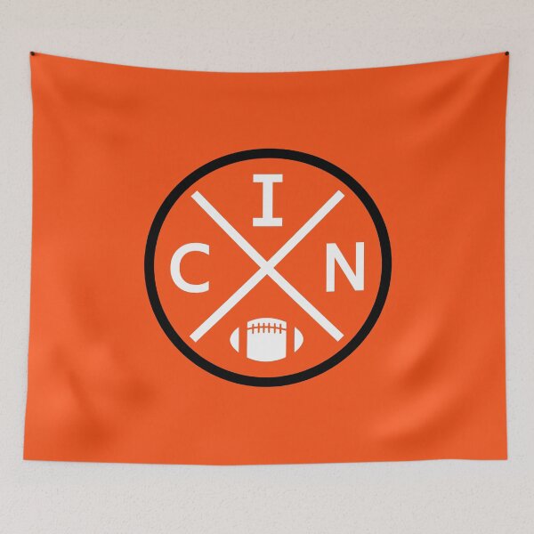 Item preview, Retro Cincinnati Football Emblem Vintage CIN designed and sold by pixeljamz.