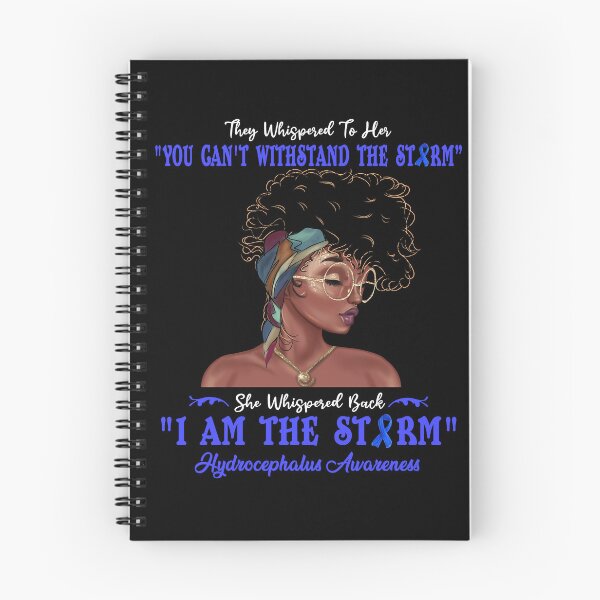 Item preview, I Am The Storm Hydrocephalus Awareness designed and sold by Gillosina.