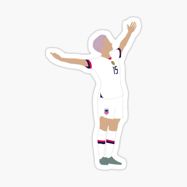 Soccer Megan Rapinoe Reignfc Sticker For Sale By Judyschneider Redbubble 