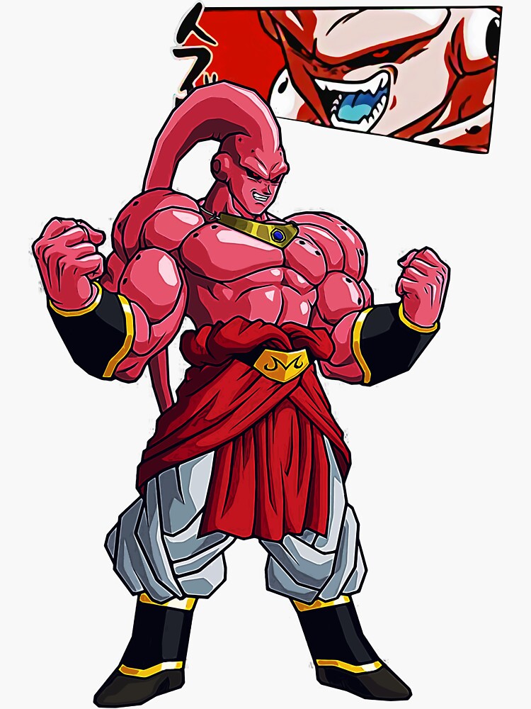 "buu" Sticker For Sale By Majin-b | Redbubble