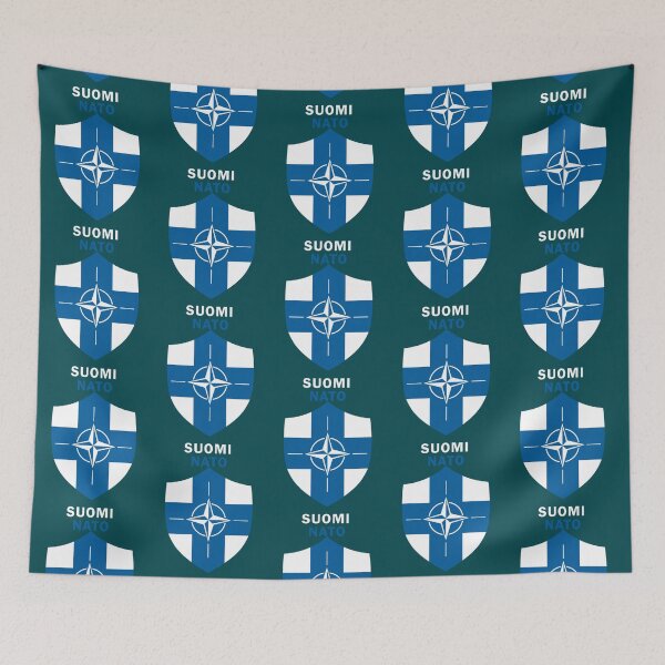 Item preview, Finland and Nato Suomi Natoon nyt     designed and sold by HandmadeRee.