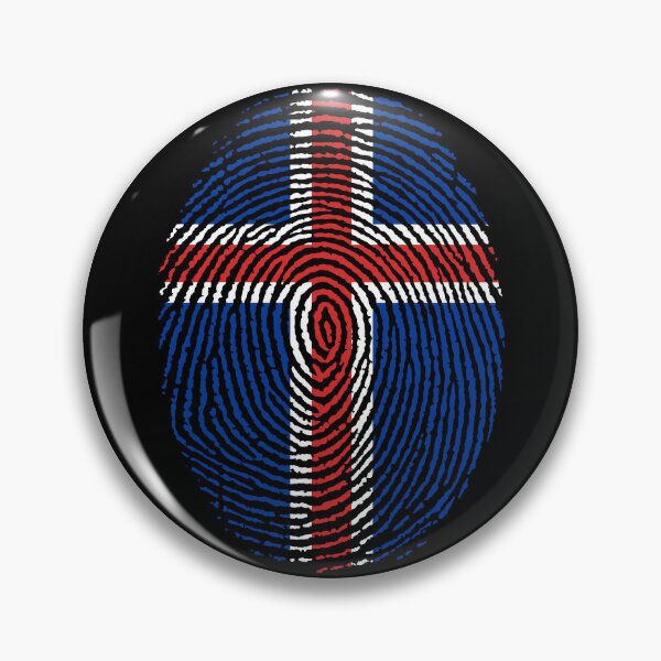 Artikelvorschau, Iceland Flag Distressed entworfen und verkauft von rafaeltto.