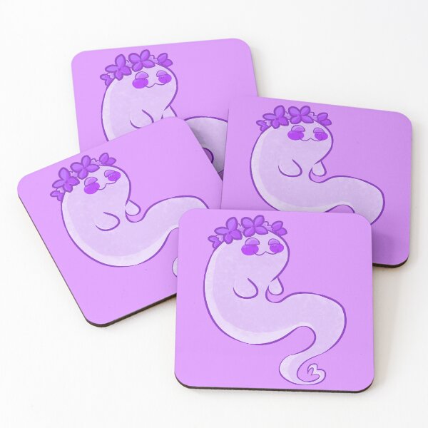 Item preview, Purple Flowercrown Ghost designed and sold by Maplebreeze.