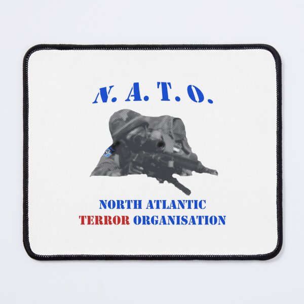 Item preview, Gun N_oh to NATO! Fitted  designed and sold by HandmadeRee.