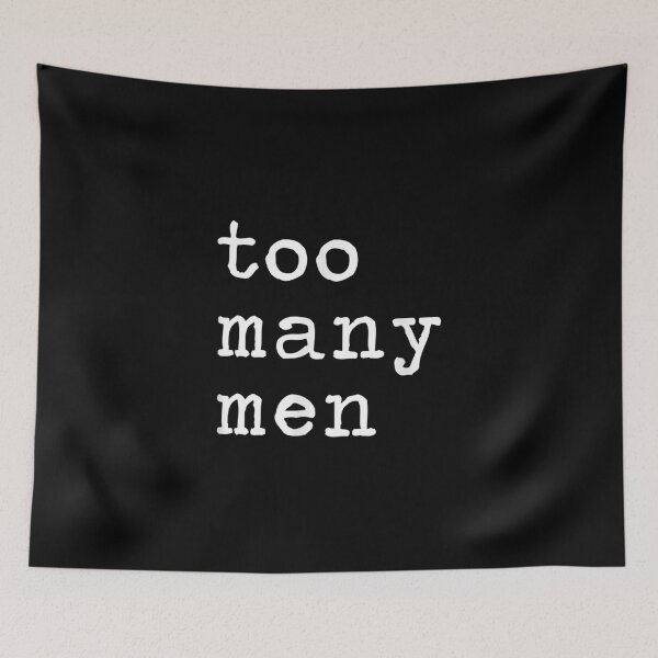 Item preview, Too Many Men Funny Ice Hockey Sport Joke Quote  designed and sold by aumarian.