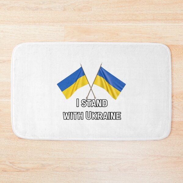 Item preview, I stand with the Ukraine Flags   designed and sold by HandmadeRee.