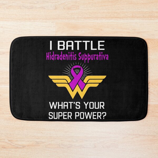 Item preview, I Battle Hidradenitis Suppurativa What's Your Super Power Support Hidradenitis Suppurativa Warrior Gifts  designed and sold by Sabfit.