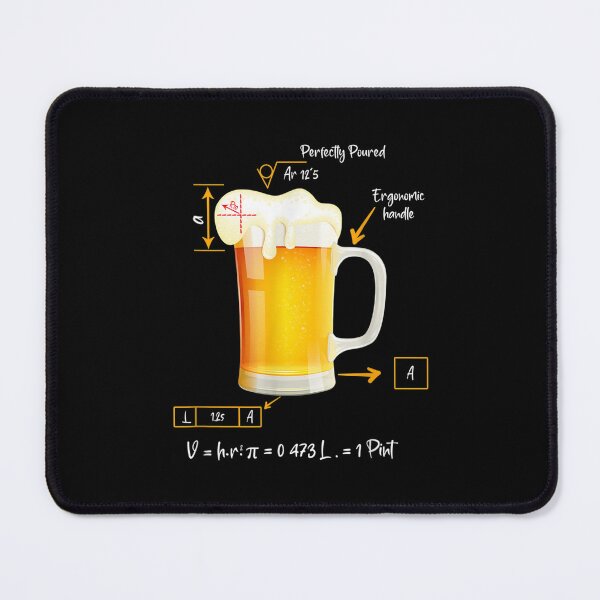 Item preview, Pint Of Beer With A Mathematical Description Beer Lovers  designed and sold by aumarian.