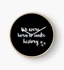 Yuri On Ice 'we were born to make history' Design Clock