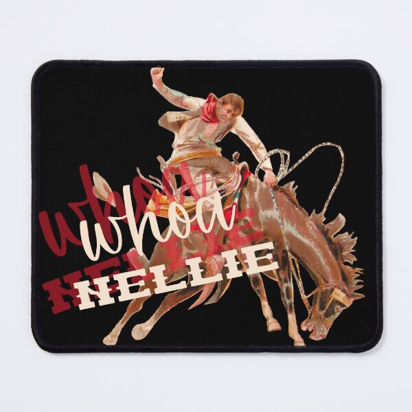 Item preview, Whoa Nellie - Jinete bronc retro designed and sold by handsoftime2020.