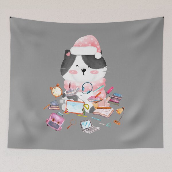 Item preview, Marlo the Messy Cat designed and sold by tmdaliggr.