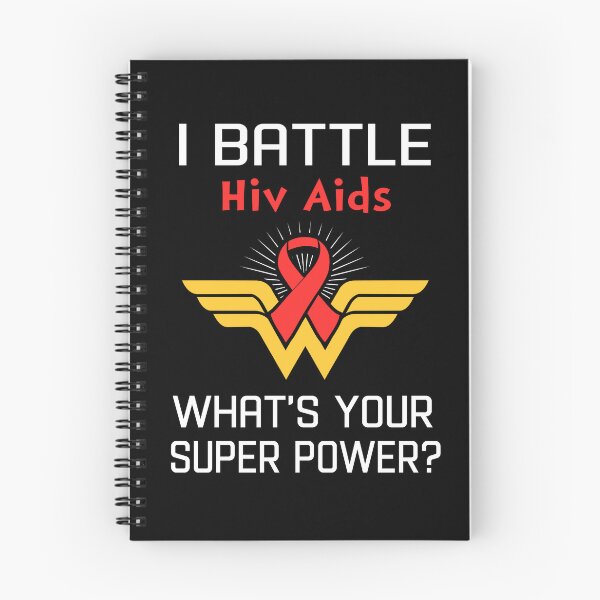 Item preview, I Battle Hiv Aids What's Your Super Power Support Hiv Aids Warrior Gifts  designed and sold by Sabfit.