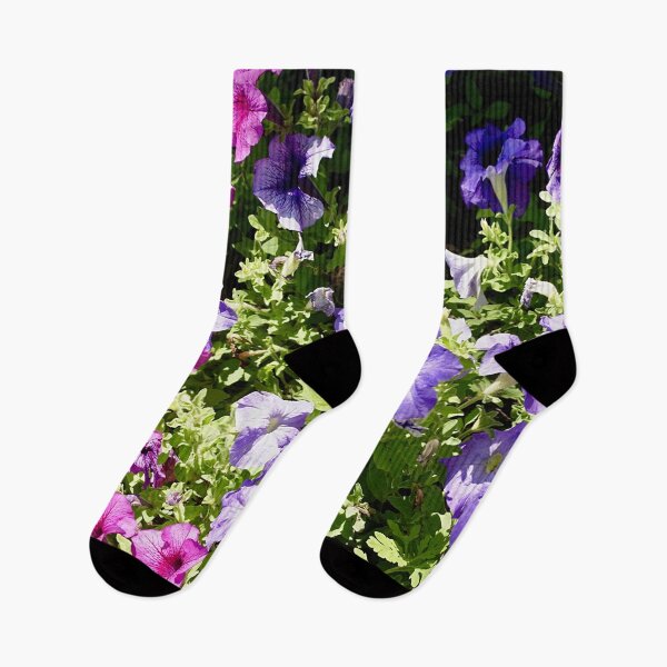 Item preview, Pretty Pink & Purple Petunias designed and sold by mamamur.