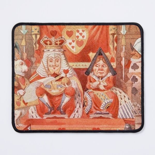 Item preview, The King and Queen of Hearts, illustrated by John Tenniel designed and sold by LoveSeasonz.